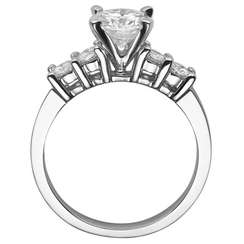 ON HOLD Charles&Colvard Moissanite Engagement Ring